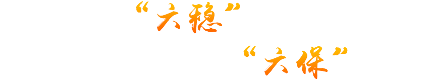扎实做好“六稳”工作全面落实“六保”任务