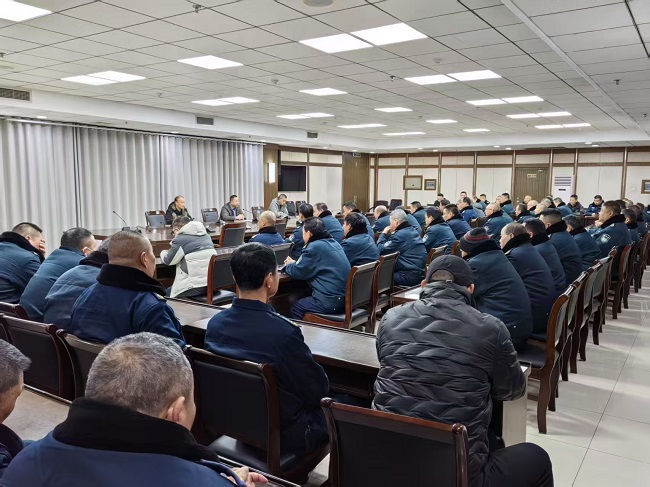 市机关保卫处召开春节前安全工作部署会