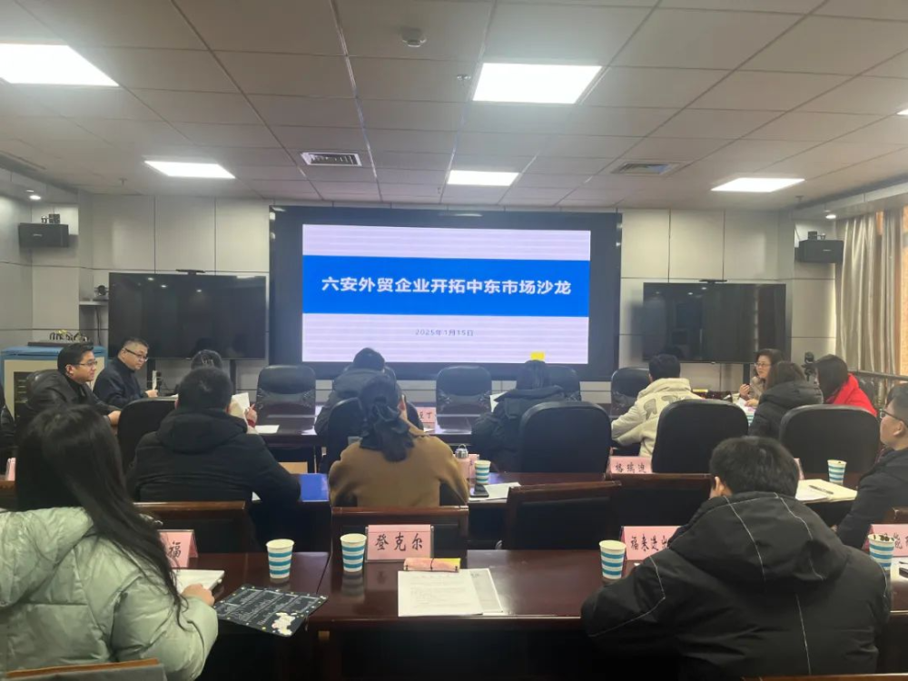 开拓中东市场企业座谈会顺利召开