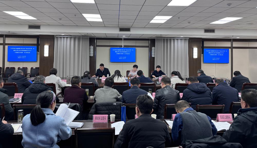 我市召开全市发展全域旅游打造支柱产业2025年第一次调度会暨文化市场和旅游安全生产专项领导小组第一次全体会议